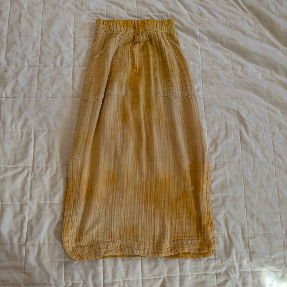OOAK Free People Turmeric Maxi Skirt